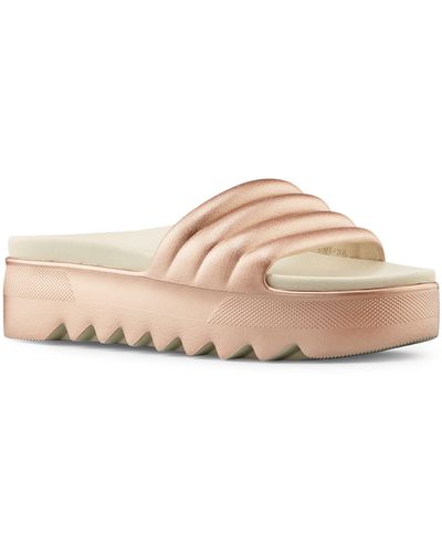 Cougar Shoes Pool Party Platform Slide Sandal - Pink