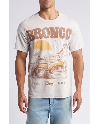 The Normal Brand Bronco Graphic T-shirt - Gray