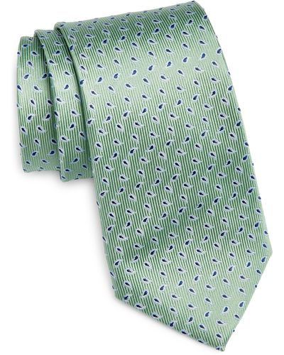 Nordstrom Paisley Silk Tie - Green