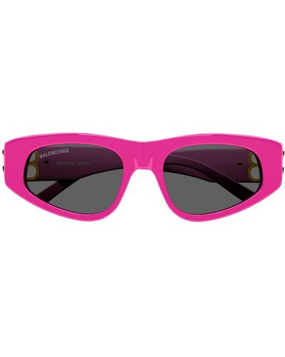 Balenciaga 53mm Cat Eye Sunglasses - Pink