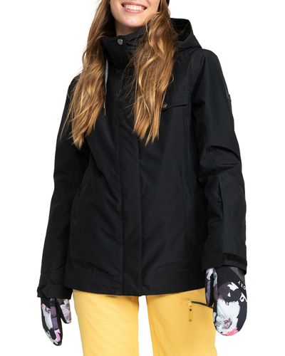 Roxy Billie Waterproof Insulated Snow Jacket - Black