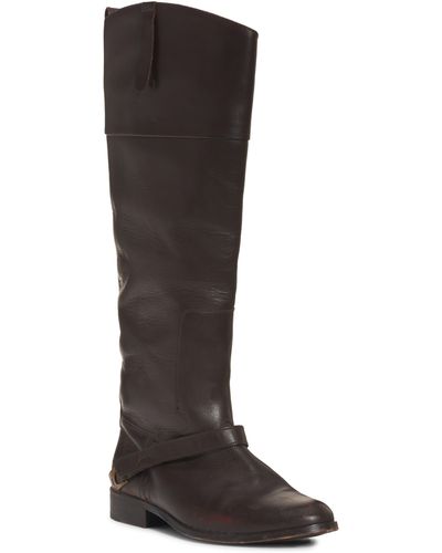Golden Goose Charlie Tall Riding Boot - Brown