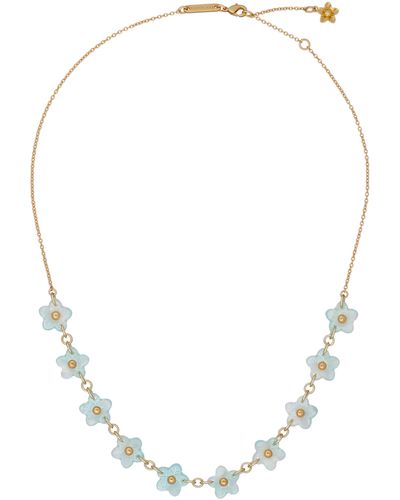Ted Baker Wiila Flower Statement Necklace - White