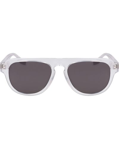 Converse Fluidity 53mm Aviator Sunglasses - Multicolor