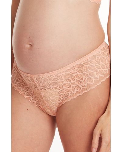 Cache Coeur Bliss Maternity Shorty Panties - Natural