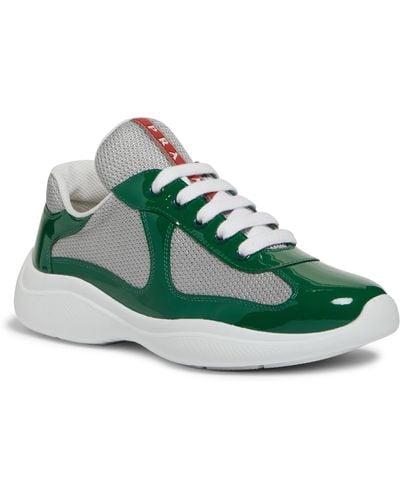Prada America's Cup Sneaker - Green