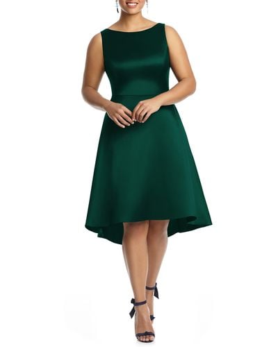 Alfred Sung High/low Cocktail Dress - Green