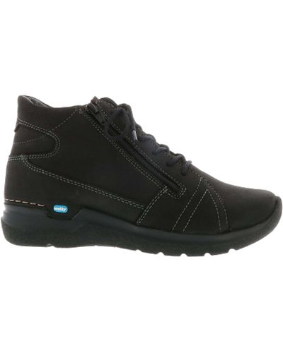 Wolky Why Water Resistant Sneaker - Black