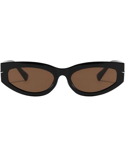Fifth & Ninth Alexa 58mm Oval Polarized Sunglasses - Multicolor