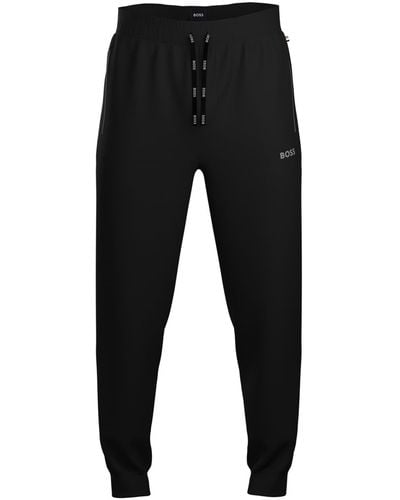 BOSS Mix & Match Pajama sweatpants - Black