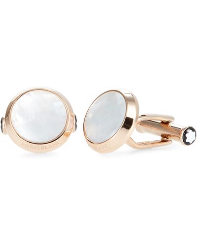 Montblanc Mother-of-pearl Cuff Links - Multicolor
