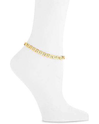 VIDAKUSH Corazon Anklet - White