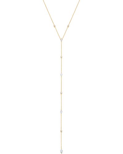 Sara Weinstock Purity Diamond Station Y-necklace - White