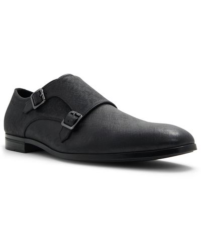 ALDO Benedetto Monk Strap Shoe - Wide Width Available - Black