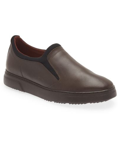 Samuel Hubbard Shoe Co. Flight Leather Slip-on - Brown