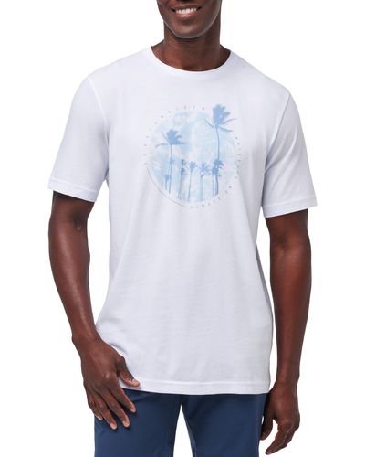 Travis Mathew Foam Paths Graphic T-shirt - White
