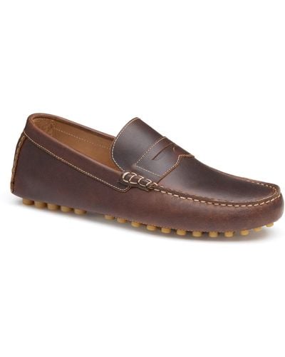 Johnston murphy penny store loafers