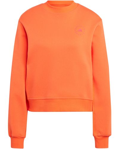 adidas By Stella McCartney Logo Crewneck Sweatshirt - Orange