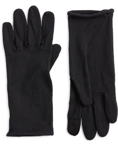 Icebreaker Oasis 200 Merino Wool Glove Liners - Black