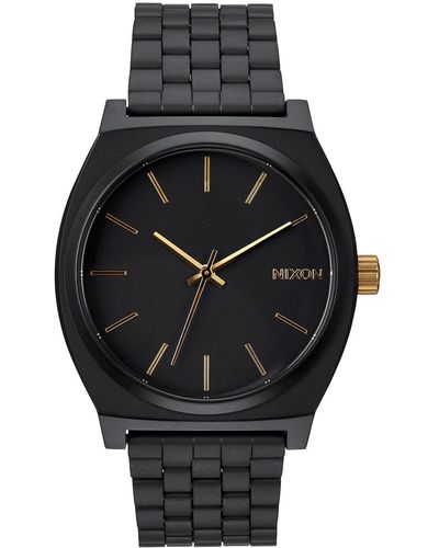 Nixon The Time Teller Bracelet Watch - Black