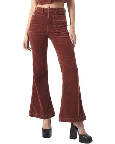 Rolla's Eastcoast Flare Pants - Red