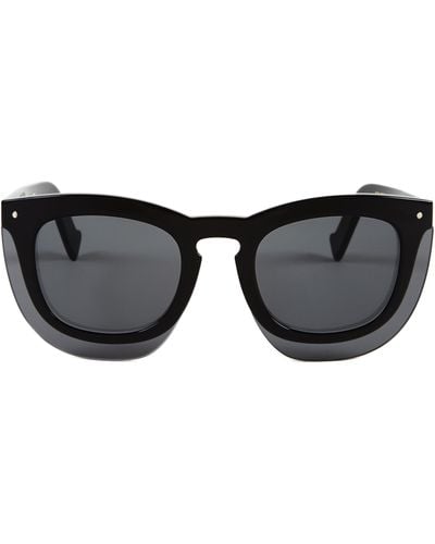 Grey Ant Inbox 48mm Square Sunglasses - Black
