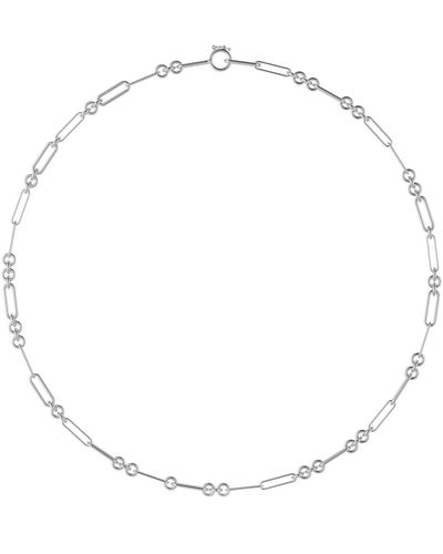 Spinelli Kilcollin Andromeda Petite Chain Link Necklace - White