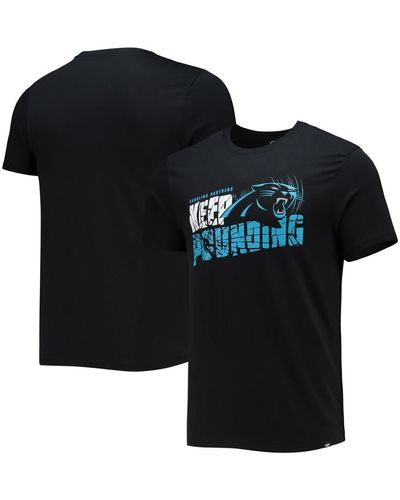 Carolina Panthers '47 Keep Pounding Performance T-Shirt - Black