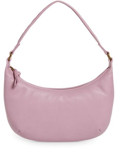 Madewell The Piazza Small Slouch Shoulder Bag - Pink