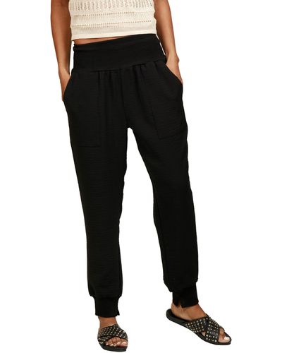 NIKKI LUND Casual Pocket sweatpants - Black
