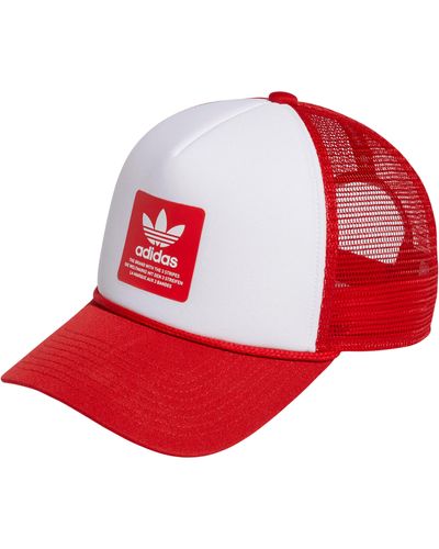adidas Originals Dispatch Trucker Hat - Red