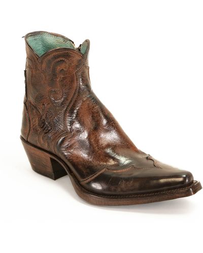 Bed Stu Ace Western Boot - Brown
