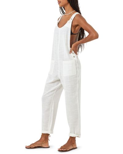 L*Space Freya Cover-up Jumpsuit - White