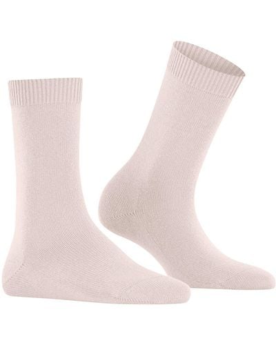 FALKE Cozy Wool Blend Crew Socks - Pink