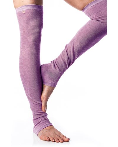 Arebesk Leg Warmers - Purple