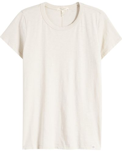 Rag & Bone The Slub Organic Pima Cotton T-shirt - White