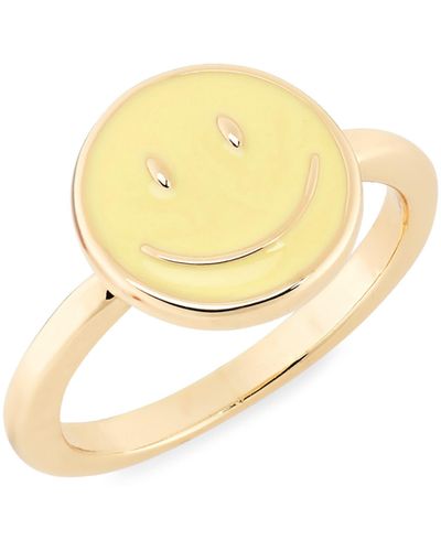 Panacea Smile Ring - White