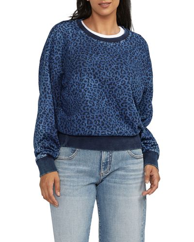 Jag Jeans Elevated Crewneck Sweater - Blue
