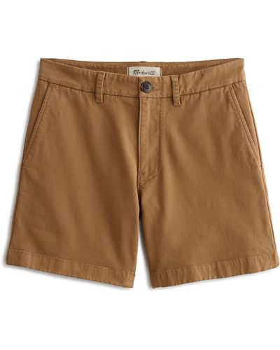 Madewell Chino Shorts - Natural