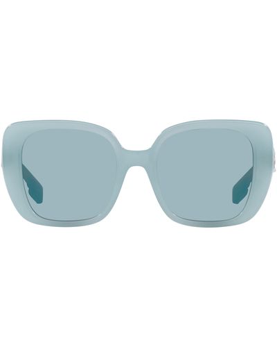 Burberry 52mm Gradient Square Sunglasses - Blue