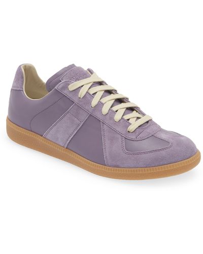 Maison Margiela Replica Low Top Sneaker - Purple