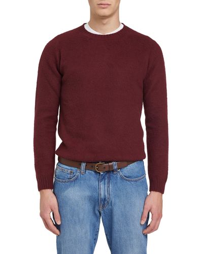 Boglioli Wool & Cashmere Sweater - Red