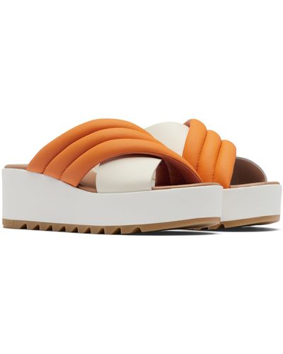 Sorel Cameron Puff Flatform Slide Sandal - Multicolor