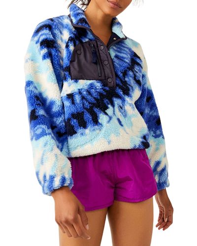 Fp Movement Rocky Ridge Fleece Pullover - Blue