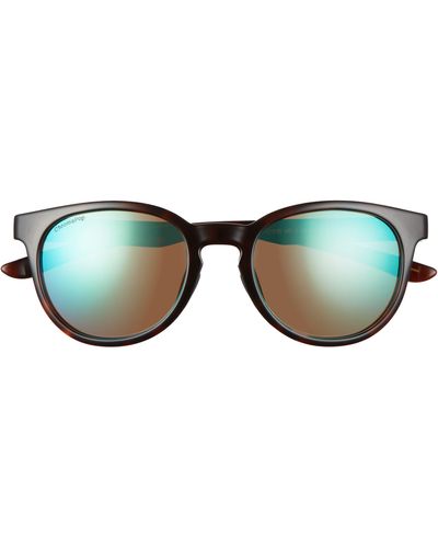 Smith Eastbank 52mm Chromapoptm Polarized Round Sunglasses - Green