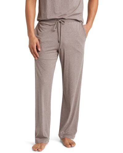Daniel Buchler Knit Pajama Pants - Gray