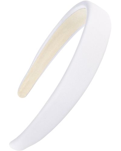 Tasha Padded Headband - White