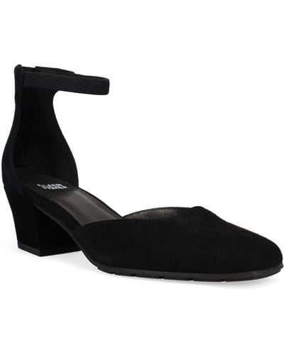 Eileen Fisher Veery Ankle Strap Pump - Black