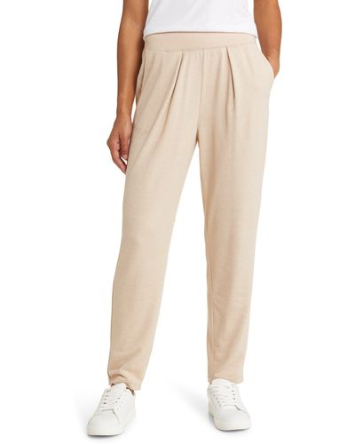 Tommy Bahama Sea Sands Pleated Taper Pants - Natural