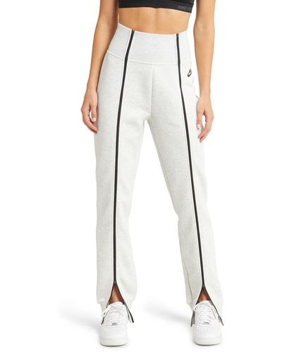 Nike Sportswear Tech Fleece High Waist Slim Zip Pants - Multicolor